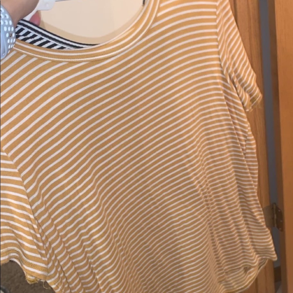 american eagle striped shirt